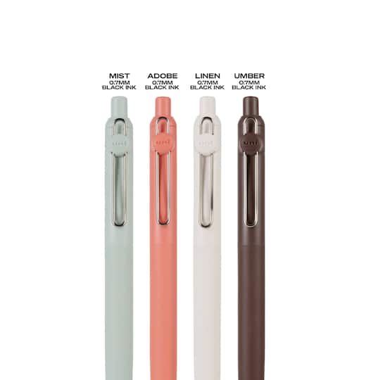 uniball™ Zento 0.7mm Liquid Gel Ink Boho Collection Retractable Gel Pen Set